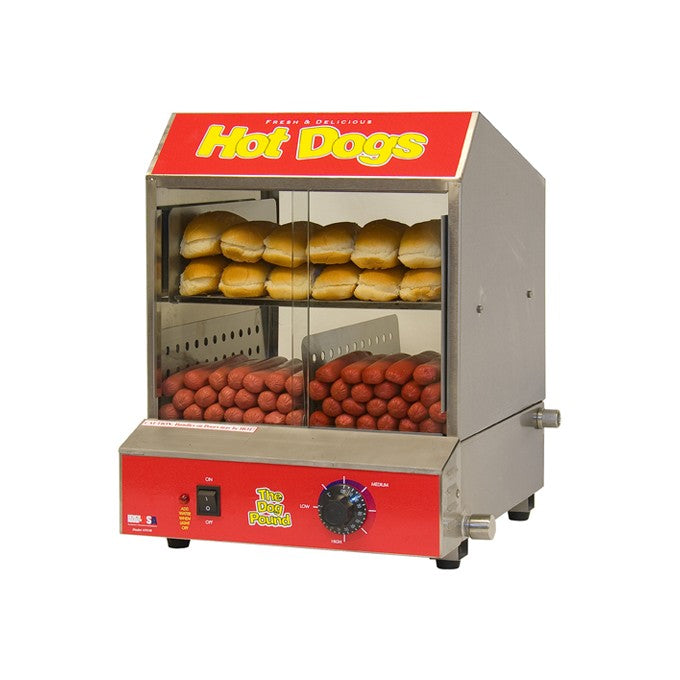 Hot dog steamer