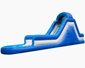 Wide Blue water slide